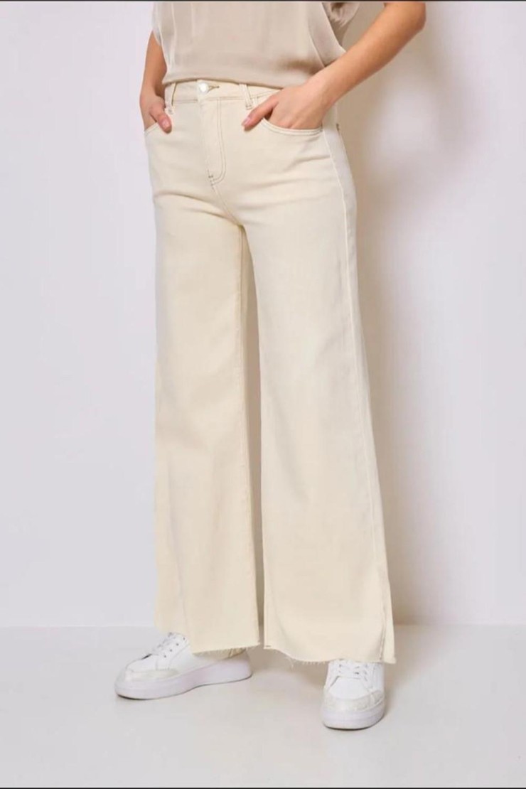 PANTALÓN VAQUERO BEIGE