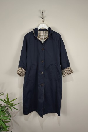 GABARDINA LARGA REVERSIBLE