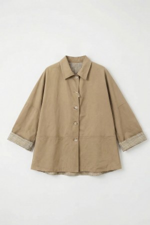 TRENCH CORTA REVERSIBLE