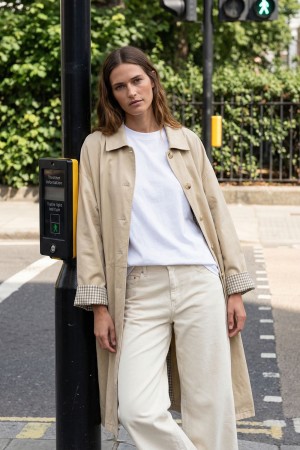 TRENCH LARGA REVERSIBLE