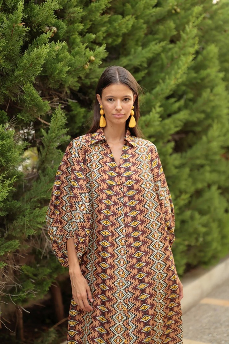 VESTIDO CAMISERO ETNIA