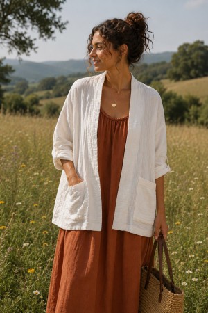 KIMONO CON BOLSILLO