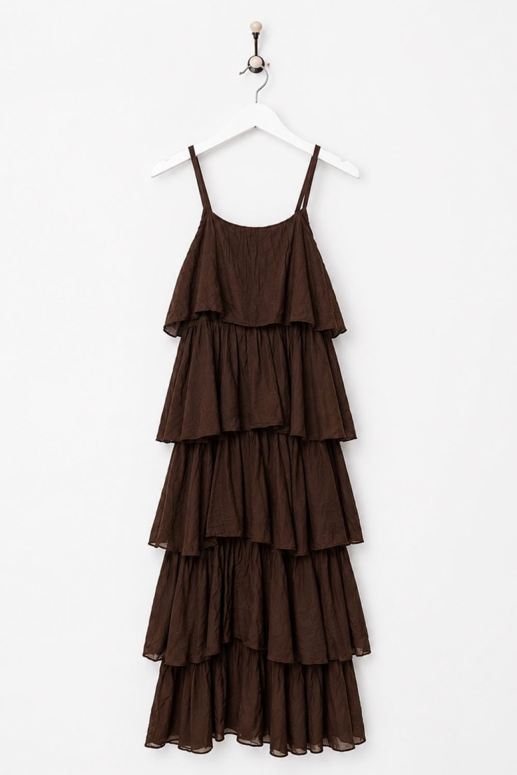 VESTIDO VOLANTES