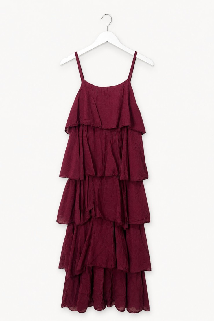 VESTIDO VOLANTES