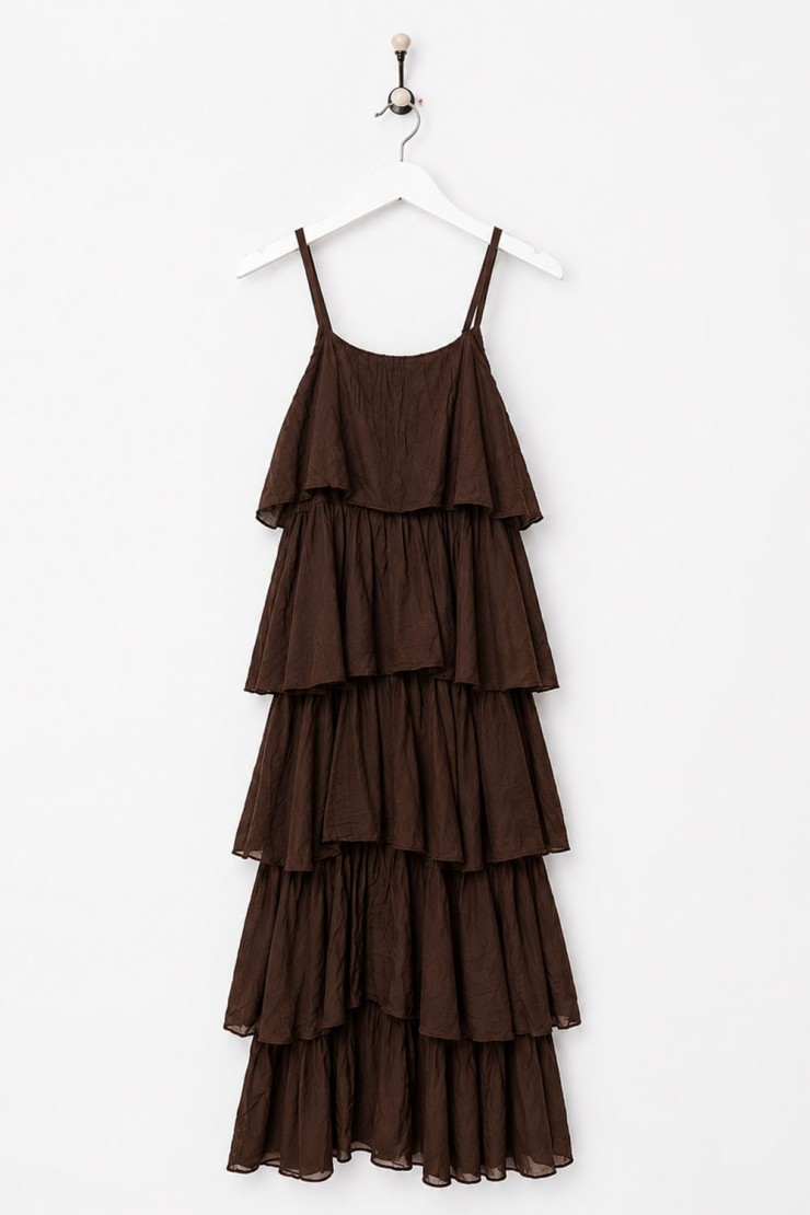 VESTIDO VOLANTES
