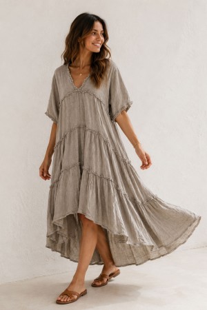 VESTIDO DESFLECADO