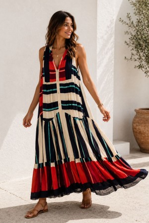 VESTIDO CELESTE
