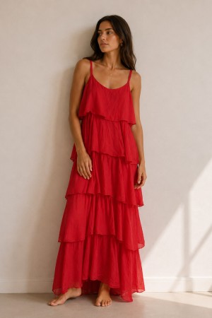 VESTIDO VOLANTES